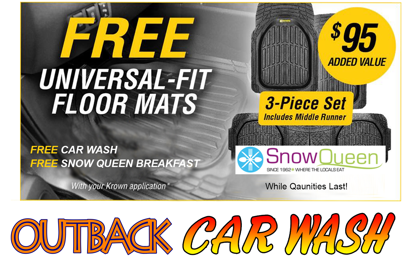 Outback Car Wash Feb Promo Outback Car Wash